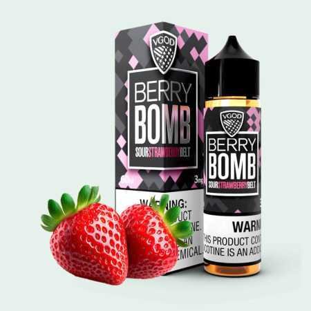 Berry Bomb Vgod Strawberry E-liquid 60mL